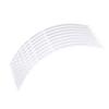 PartyKindom Motorcycle Wheel Rim Decals Silver Stickers for Car and Bike Wheels Strong Adhesiveness Durable Fade-Resistant Decorative Styling Strips view 4
