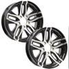 eCustomrim 2-Pack Aluminum Trailer Wheel 14X5.5 5 Lug Black Altitude view 1