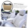 JECOMPRIS Car Headrest Waist Pad Memory Foam Pillow for Neck Support U-Shaped Seat Accessories Easy Install Buckle Comfortable for Long Trips view 3