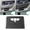 MotorCart Basics Real Carbon Fiber Compatible with Chevrolet Avalanche/Silverado LTZ/Sierra SLT 2007-2013 Car roof Lighting Control Panel Decals Sticker Decor Auto Interior Accessories Cover Trim Black view 1