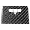 MotorCart Basics Real Carbon Fiber Compatible with Chevrolet Avalanche/Silverado LTZ/Sierra SLT 2007-2013 Car roof Lighting Control Panel Decals Sticker Decor Auto Interior Accessories Cover Trim Black view 2