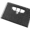 MotorCart Basics Real Carbon Fiber Compatible with Chevrolet Avalanche/Silverado LTZ/Sierra SLT 2007-2013 Car roof Lighting Control Panel Decals Sticker Decor Auto Interior Accessories Cover Trim Black view 3