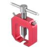 ZLXHDL Mini Gear Pullers, RC Pinion Bearing Puller Stainless Steel Small Gear Puller Professional Tool Remover for RC Drift Wheels Motor Upgrade, Mini Gear Puller for RC Car Fan(Red) view 1