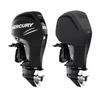 Oceansouth Custom Fit Vented Covers for Mercury Outboard Engines (Black, 135-200HP VERADO 4CYL 1.7L (from 2005 up to 2024)) view 1