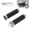 Motorcycle Handlebar Grips, Ergonomic Non Slip Comfortable Durable Replacement Handlebar Grips for City Commuters Long Distance Riders Touring Enthusiasts view 3