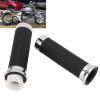Motorcycle Handlebar Grips, Ergonomic Non Slip Comfortable Durable Replacement Handlebar Grips for City Commuters Long Distance Riders Touring Enthusiasts view 4