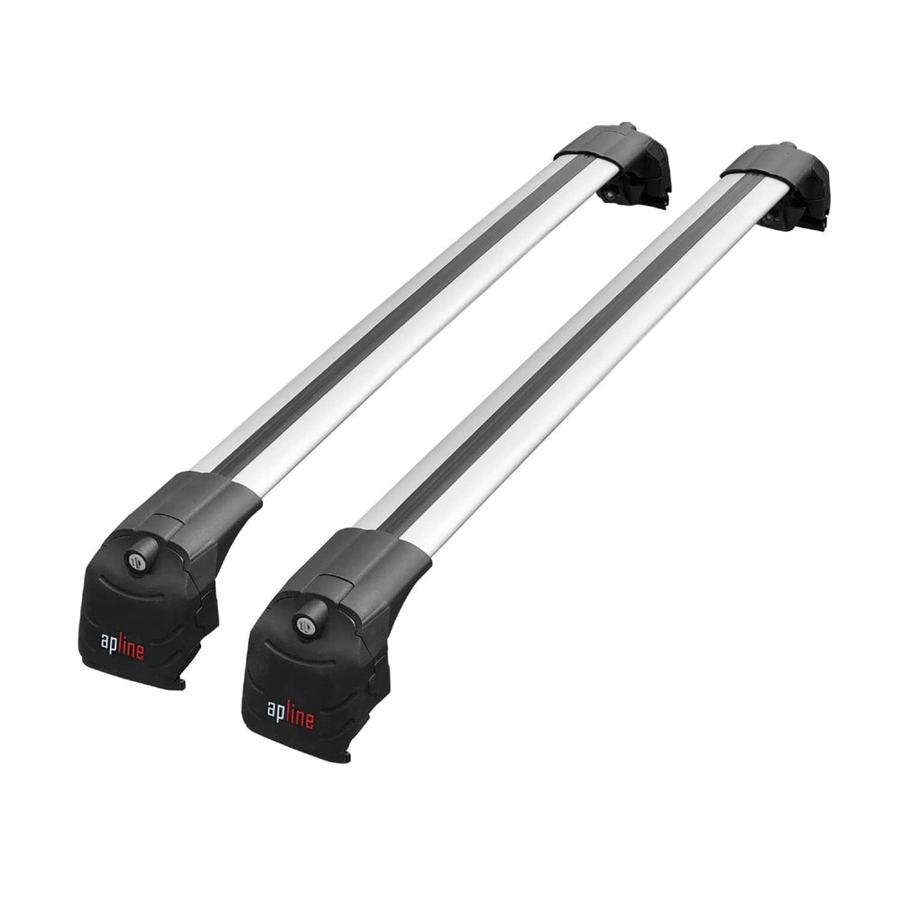 accessorypart Compatible with Fiat Panda Cross (319) 2014-2026 ACE-2 Model Car Roof Rack Cross Bar Gray Aluminium 2 Bars
