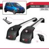 accessorypart Compatible with Fiat Panda Cross (319) 2014-2026 ACE-2 Model Car Roof Rack Cross Bar Gray Aluminium 2 Bars view 4