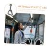 SOESFOUFU Bus Triangle Handle Ring for Vehicle Support Easy to Install Lightweight Portable for Cars Buses and Subways Reliable Assist Grip for Safety and Stability view 4