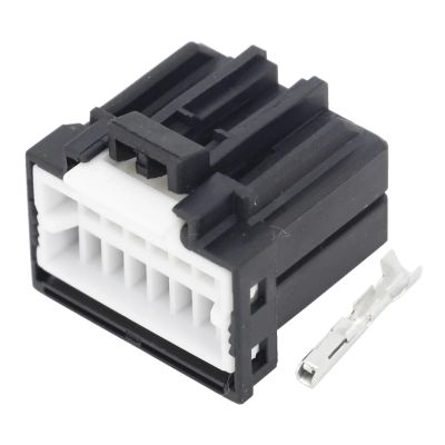 Tongkat Ruiting Store 5/10 Sets 16 Pin 175966-2 Female Automotive Electric PCB Socket Automotive Wiring Harness Connector with Terminal DJ7161C-1-21 (Size : 10 Sets)