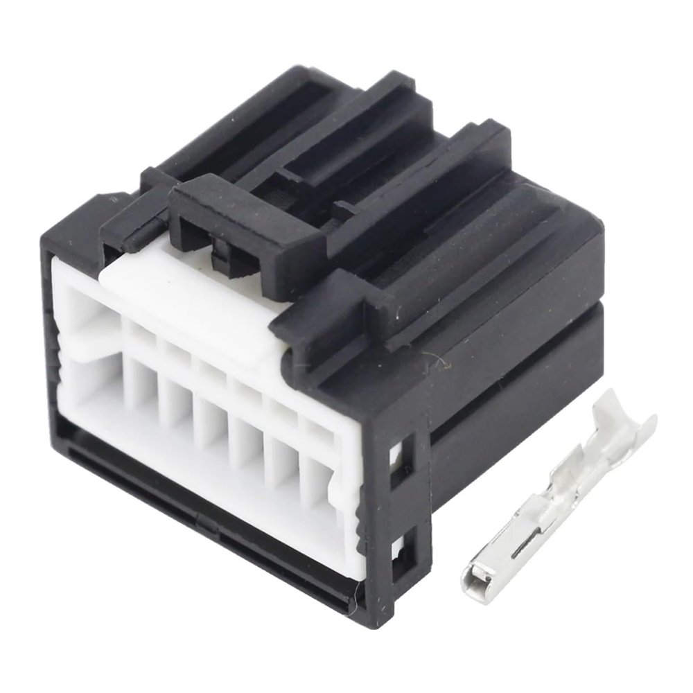 Tongkat Ruiting Store 5/10 Sets 16 Pin 175966-2 Female Automotive Electric PCB Socket Automotive Wiring Harness Connector with Terminal DJ7161C-1-21 (Size : 10 Sets)