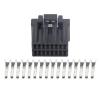 Tongkat Ruiting Store 5/10 Sets 16 Pin 175966-2 Female Automotive Electric PCB Socket Automotive Wiring Harness Connector with Terminal DJ7161C-1-21 (Size : 10 Sets) view 3