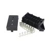 Vaigai Yige Store 14 Way Auto Fuse Box Assembly with Terminals Dustproof Fuse Box Fuse Box Mounting Fuse Box Car Part view 1