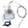 OPFBA Carburetor Carb W/Throttle Cable for Honda CT70 CT70H 1969-1977 Trail view 1
