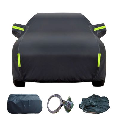 XNYRJHD Outdoor Car Cover for Mazda 626 929 Outdoor Car Cover Sun Protection and Rain Protection to Prevent Paint Scratches Reflective Strips(Color:BB,Size:626 IV)