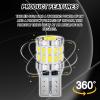 UZZH 2 PCS 194 LED Bulb, Canbus Error Free 168 2825 T10 W5W LED Light Bulbs, LED License Plate Light Bulbs, Universal Bulb Replacement for Car Interior Dome Map Door Trunk Backup Tail Lights (Long) view 4