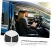 PartyKindom 4pcs Car Storage Organizer Box Adhesive Mobile Phone Holder for Sunglasses and Sundries Multi-Functional Vehicle Container Easy Installation for Car Interior view 2