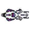 Kalair GFX Graphics Kit for Kawasaki KLX110 (2002-2009) CORE Series Cm 09 Mil - Dirt bike Custom Racing Graphics Decals Stickers Kit, no-plastics view 1