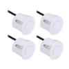 BTSEURY 4pcs Advanced Car Parking Assist Sensors,Probe Backup Assist Parts with Probe for Enhanced Reversing Aid Object Detection (White) view 1