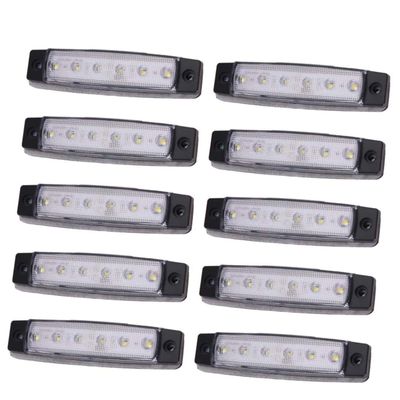 PLAFOPE 10pcs Led Truck Side Signal Light Trailer Tail Light Replacement Led Signal Kit for Rvs Trailers and Trucks