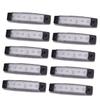PLAFOPE 10pcs Led Truck Side Signal Light Trailer Tail Light Replacement Led Signal Kit for Rvs Trailers and Trucks view 1