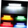 PLAFOPE 10pcs Led Truck Side Signal Light Trailer Tail Light Replacement Led Signal Kit for Rvs Trailers and Trucks view 4