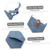PartyKindom 1pc Car Tissue Bag Canvas Tissue Holder for Backseat Wall Hanging Facial Organizer for Cars Living Room Kitchen Bathroom view 2