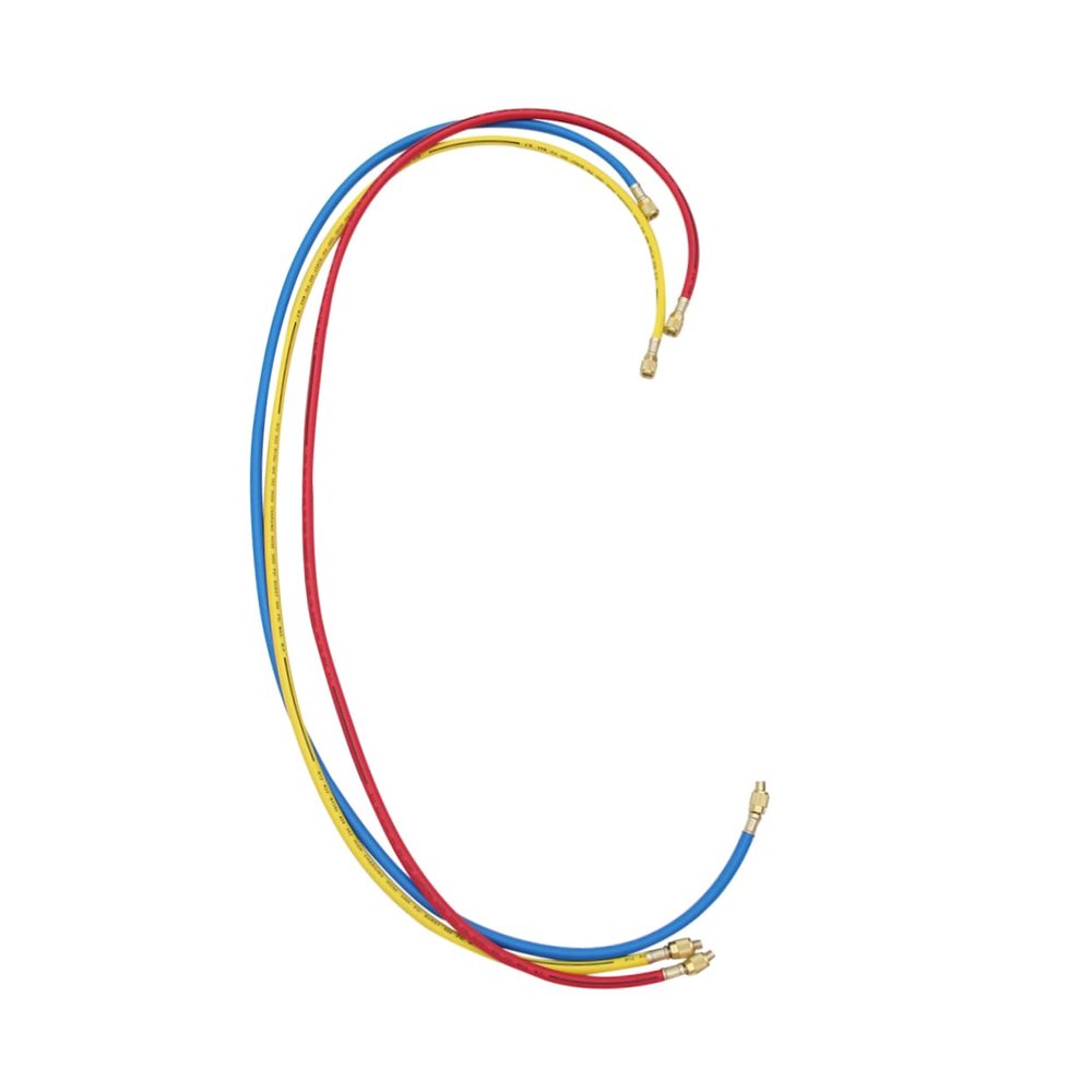 Mobestech Charging Hoses Shut-Off Valve for SAE Psi Fittings Compatible Standard Manifolds