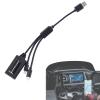 Motorcycle Wireless CarPlay Adapter Compatible with Harley 121 CVO Touring, 2023 CVO 2024 Road Glide/Street Glide 2025 Street Glide/Road Glide, Plug and Play, Black view 1
