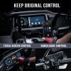 Motorcycle Wireless CarPlay Adapter Compatible with Harley 121 CVO Touring, 2023 CVO 2024 Road Glide/Street Glide 2025 Street Glide/Road Glide, Plug and Play, Black view 2
