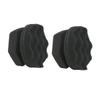 SEWOART 2pcs Car Wax Sponge Tire Shine for Vehicle Waxing Polish Comfortable to Hold Dense view 1