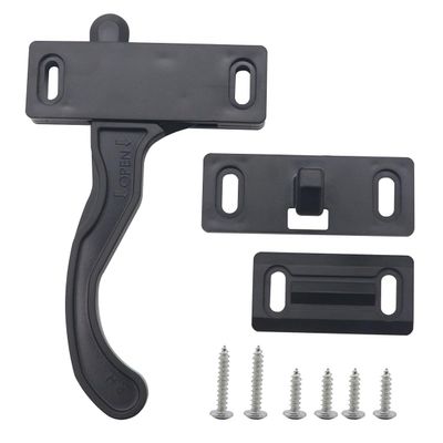 GIE.TOP RV Screen Door Latch Right Handle Kit with Mounting Screws for RV Camper Trailer Motor Home