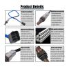 WWEIMNS PE01-18-8G1A Lambda O2 Oxygen Sensor.Compatible for Mazda 3 6 CX4 CX5 CX-4 CX-5 1.5L 2.0L 2.5L 2012-2017 PE01-18-8G1 PE01188G1 PE01188G1A view 4