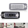 Mingrui test 2Pcs LED License Plate Lights for 2006-2019 Fiat Ducato Peugeot Boxer Jumper Bus Kasten LED Tag Light Assembly High Power 6500K Xenon White Led Rear Number Plate Lamp Replacement view 4