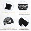Ulifebetter 2PCS Universal Car Cargo Net with Adhesive Tape, 9.815.7in Trunk Storage Mesh Pocket Wall Mount Organizer Bag for Car RV SUV Boat Truck Camper Van Trailer (Black) view 3