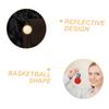 CALLARON 6pcs Reflective Basketball Pendants for Keychains and Bags Night Accessories Cute Design Multi-Occasion Use view 4