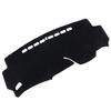 GLEAVI Car Dashboard Cover Super Polyester Mat Uv Compatible Fit Reduces Glare and Cracking Black Interior Pad view 1