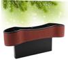 GLEAVI 1pc Car Storage Box Organizer for Phone Drink and Money Brown Multi-Functional Car Storage for Front Seat and Console Use view 2