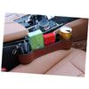 GLEAVI 1pc Car Storage Box Organizer for Phone Drink and Money Brown Multi-Functional Car Storage for Front Seat and Console Use view 4