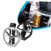 GLEAVI Foldable Car Cup Holder Drink Bottle Stand Lightweight Compact Design for Easy Storage for Canned Drinks and Bottled Beverages Random view 3