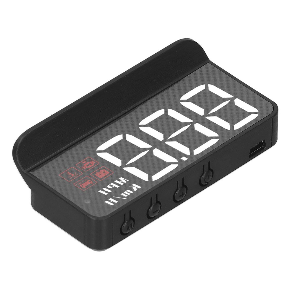 Boxwizard OBD2 HUD Head Up Display Windshield Projector Multifunction Gauge Alarm Fatigue Driving Reminder, Boxwizard6knri9dop5