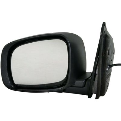 HXHREDRRD 1pc Left Driver Side Textured Black Power Heated Operate Manual Folding Exterior Door Rear View Mirror Ch1320291 5113331AE DG67EL,SHIPS FROM USA