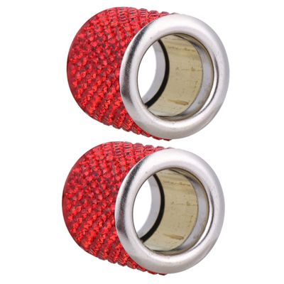 GLEAVI 2pcs Rhinestone Car Headrest Seat Decor Accessories for Stylish Vehicle Interior Easy to Install and Compatible Car Models