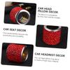 GLEAVI 2pcs Rhinestone Car Headrest Seat Decor Accessories for Stylish Vehicle Interior Easy to Install and Compatible Car Models view 2