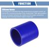 X AUTOHAUX Straight Coupler Silicone Hose 2.36" ID 2.99" Length 0 Degree Universal Car Silicone Hose Coolant Hose 4-Ply 5mm Thickness Air Intake/Turbo/Intercooler Piping Tube Blue 1 Set view 4
