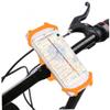 Mobestech Aluminum Silicone Phone Holder Motorcycle Handlebar Clamp Universal Fit Easy Installation view 3