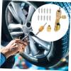 Mobestech 1set Valve Core Remover Tool Lightweight Core Removal Installer and Compact Design for and Automotive Applications Dual-Sized SAE and Ports view 4