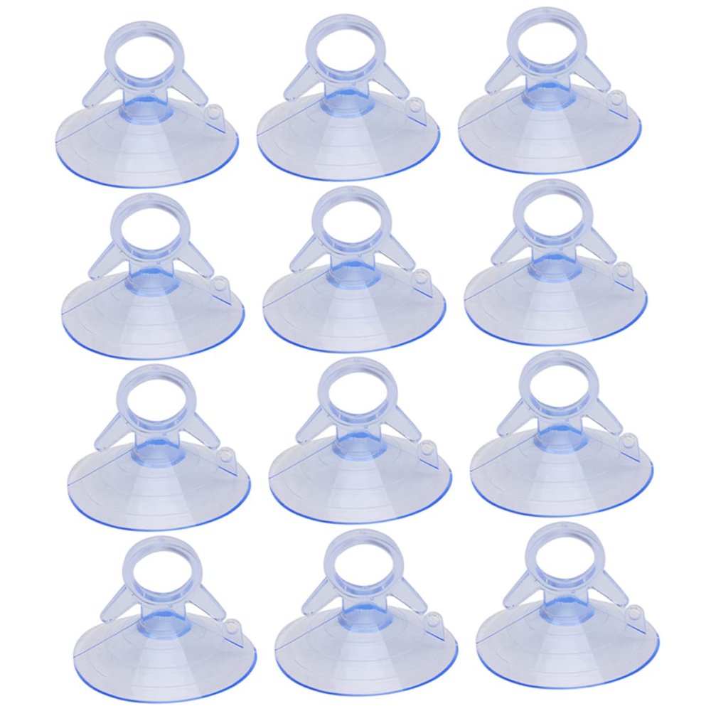 Mobestech 40pcs Transparent Suction Cups for Automotive Sunshade Strong Adhesion Suckers for Windshield Home Decor and Holiday Use Easy to Install and Remove