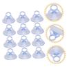 Mobestech 40pcs Transparent Suction Cups for Automotive Sunshade Strong Adhesion Suckers for Windshield Home Decor and Holiday Use Easy to Install and Remove view 3