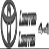 Genuine Toyota 2024 + Tacoma Limited Matte Black Emblem Overlay Set PT948-35243-02 view 1